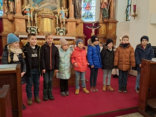 Erstkommunionkinder Vorstellung